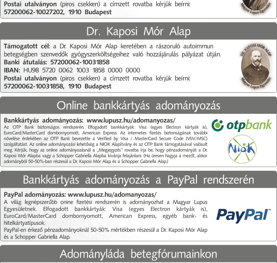 Köszönjük, hogy támogatja Egyesületünket!