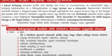 Stressz teszt lupusz betegeknek