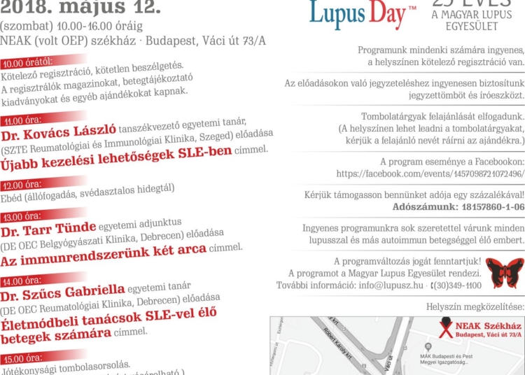 Lupusz Világnapi és 25. születésnapi programunk