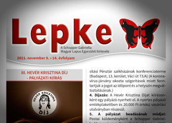 Megjelent Lepke c. újságunk 2022/1. lapszáma